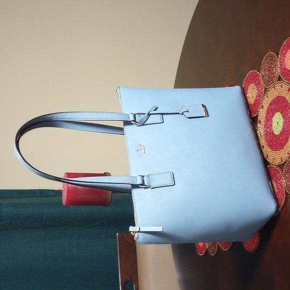 Kate Spade Cameron Street Lucie Tote Bag -Tile Blue - Picture 7 of 17